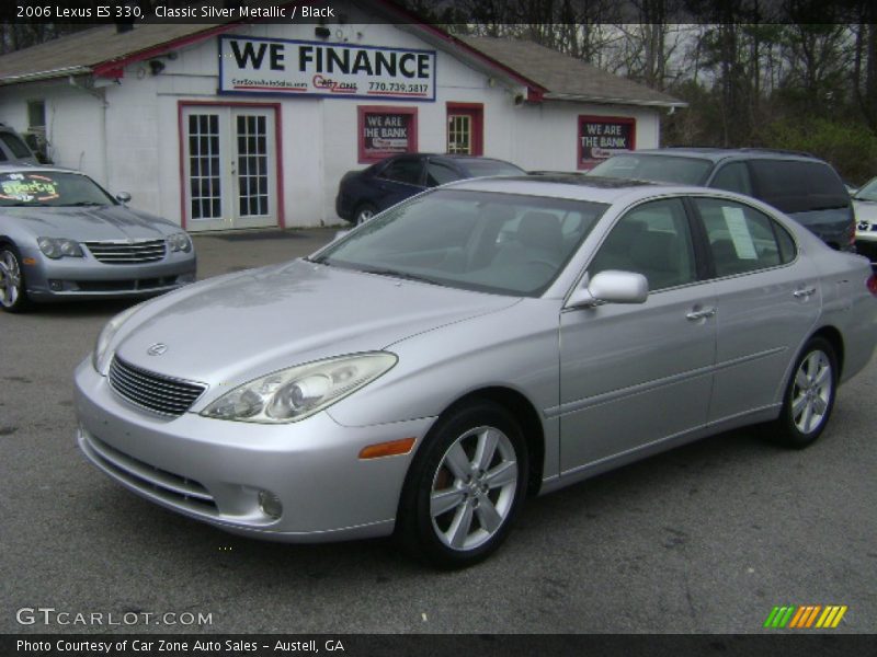 Classic Silver Metallic / Black 2006 Lexus ES 330