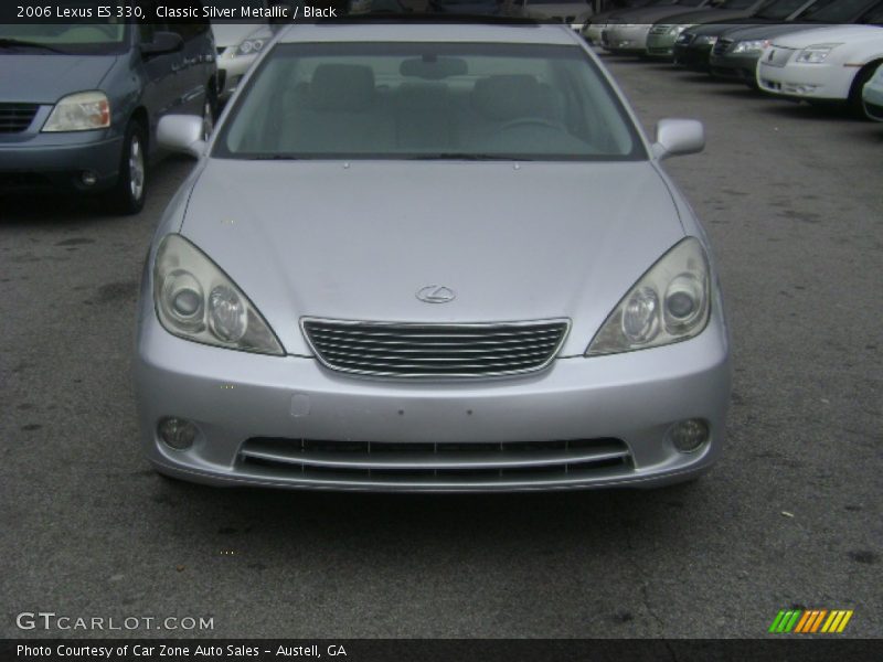 Classic Silver Metallic / Black 2006 Lexus ES 330