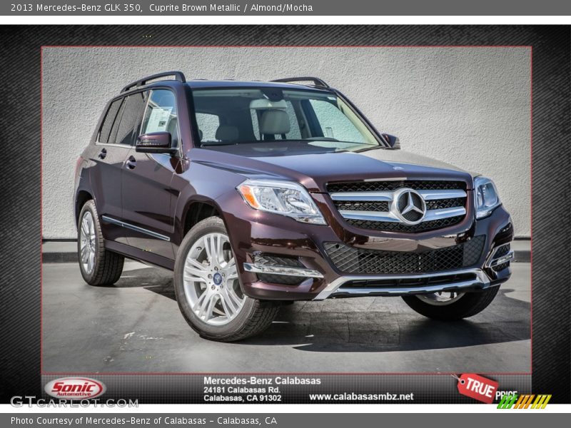 Cuprite Brown Metallic / Almond/Mocha 2013 Mercedes-Benz GLK 350