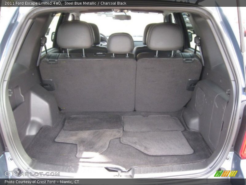 Steel Blue Metallic / Charcoal Black 2011 Ford Escape Limited 4WD