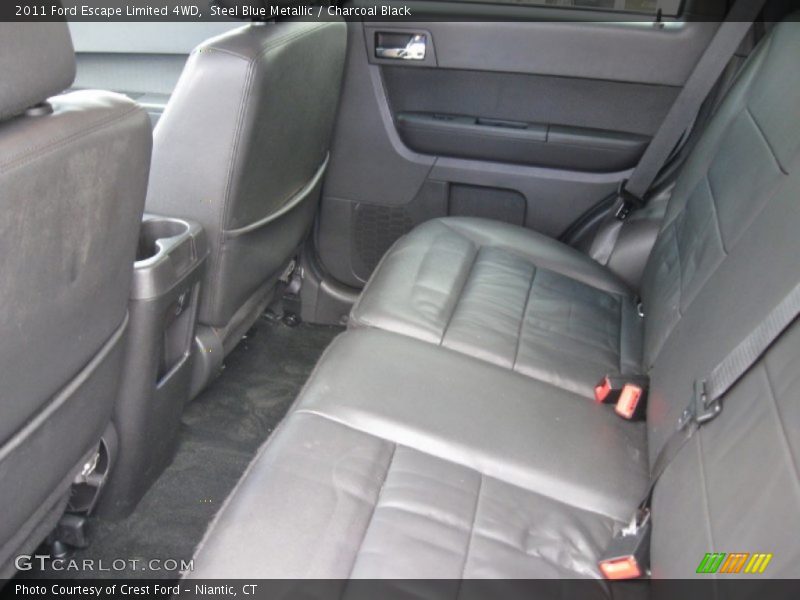 Steel Blue Metallic / Charcoal Black 2011 Ford Escape Limited 4WD