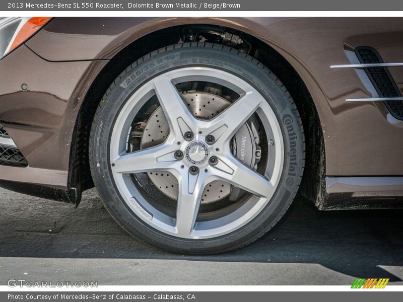  2013 SL 550 Roadster Wheel