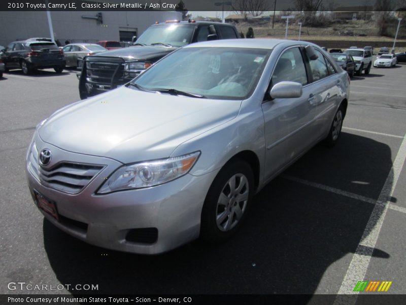 Classic Silver Metallic / Ash Gray 2010 Toyota Camry LE