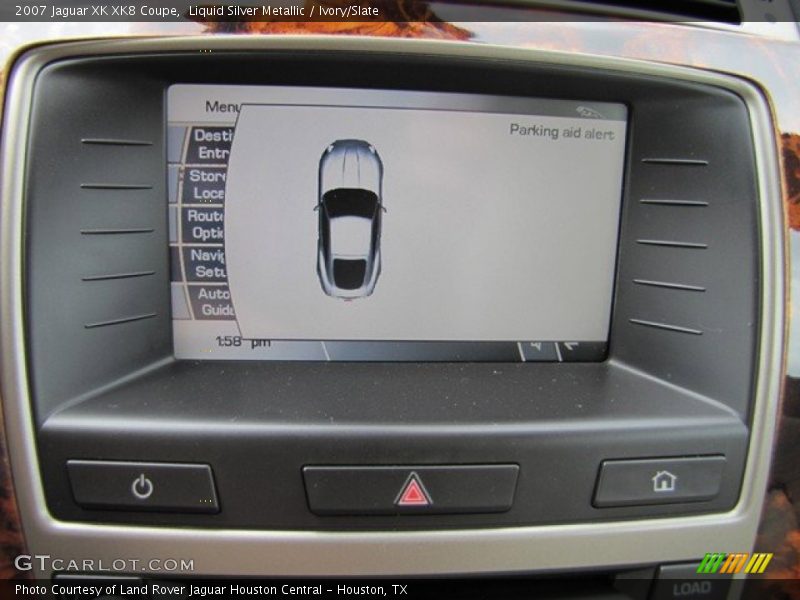 Liquid Silver Metallic / Ivory/Slate 2007 Jaguar XK XK8 Coupe