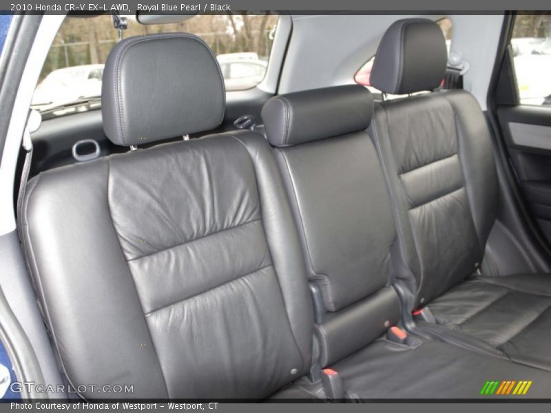 Royal Blue Pearl / Black 2010 Honda CR-V EX-L AWD