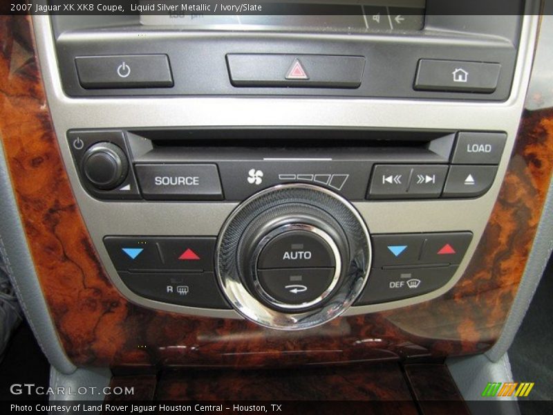 Liquid Silver Metallic / Ivory/Slate 2007 Jaguar XK XK8 Coupe