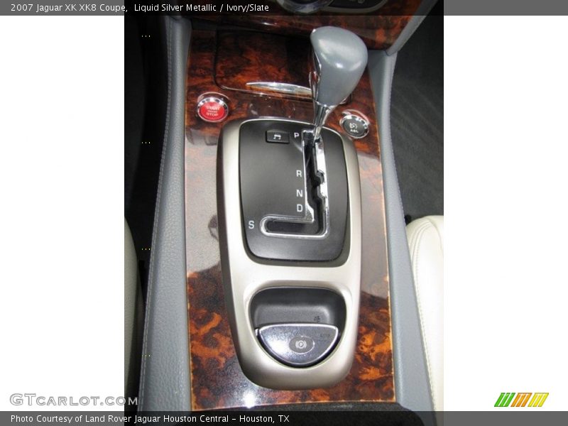 Liquid Silver Metallic / Ivory/Slate 2007 Jaguar XK XK8 Coupe