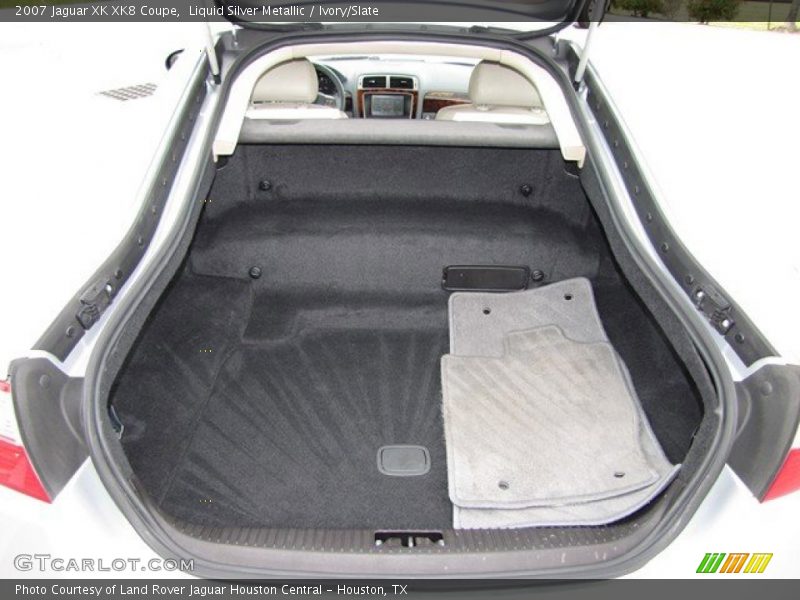 Liquid Silver Metallic / Ivory/Slate 2007 Jaguar XK XK8 Coupe