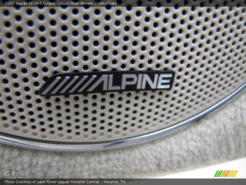 Liquid Silver Metallic / Ivory/Slate 2007 Jaguar XK XK8 Coupe