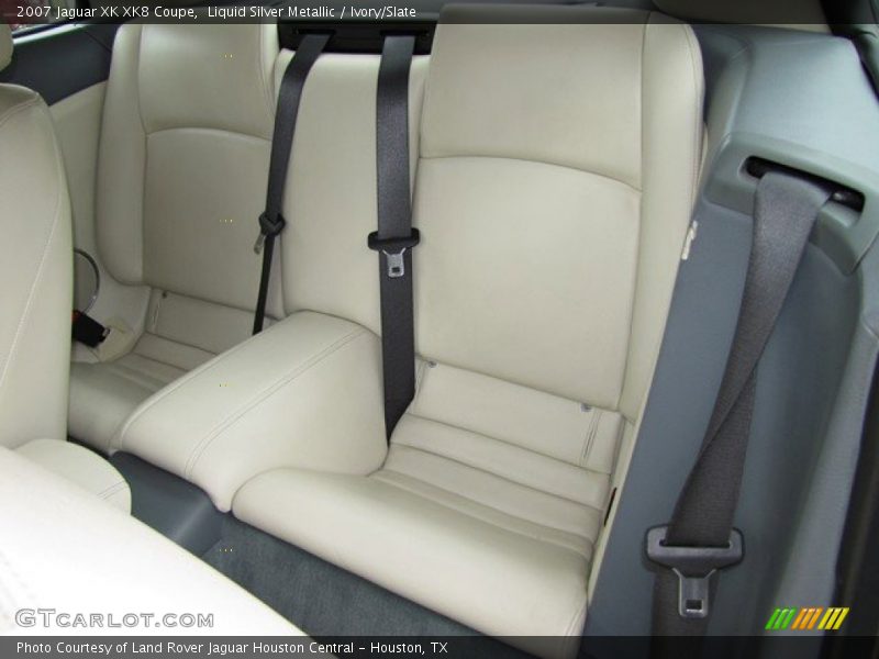Liquid Silver Metallic / Ivory/Slate 2007 Jaguar XK XK8 Coupe
