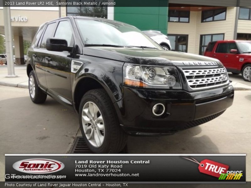 Santorini Black Metallic / Almond 2013 Land Rover LR2 HSE