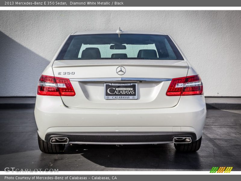 Diamond White Metallic / Black 2013 Mercedes-Benz E 350 Sedan