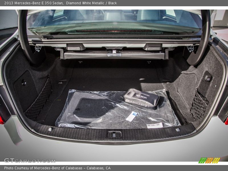 Diamond White Metallic / Black 2013 Mercedes-Benz E 350 Sedan