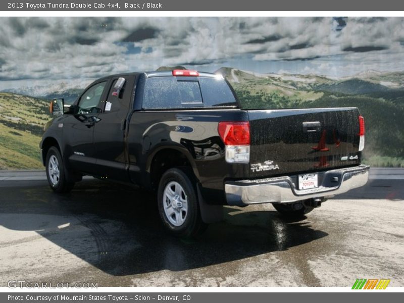 Black / Black 2013 Toyota Tundra Double Cab 4x4