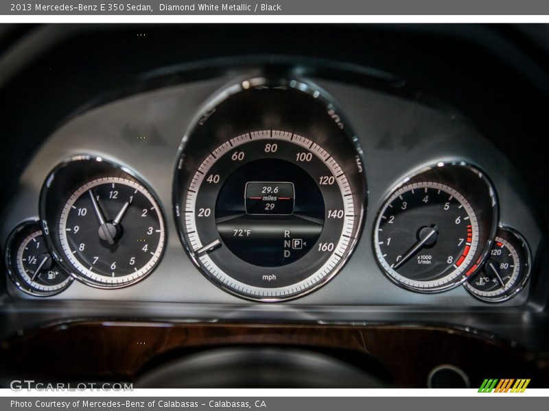Diamond White Metallic / Black 2013 Mercedes-Benz E 350 Sedan
