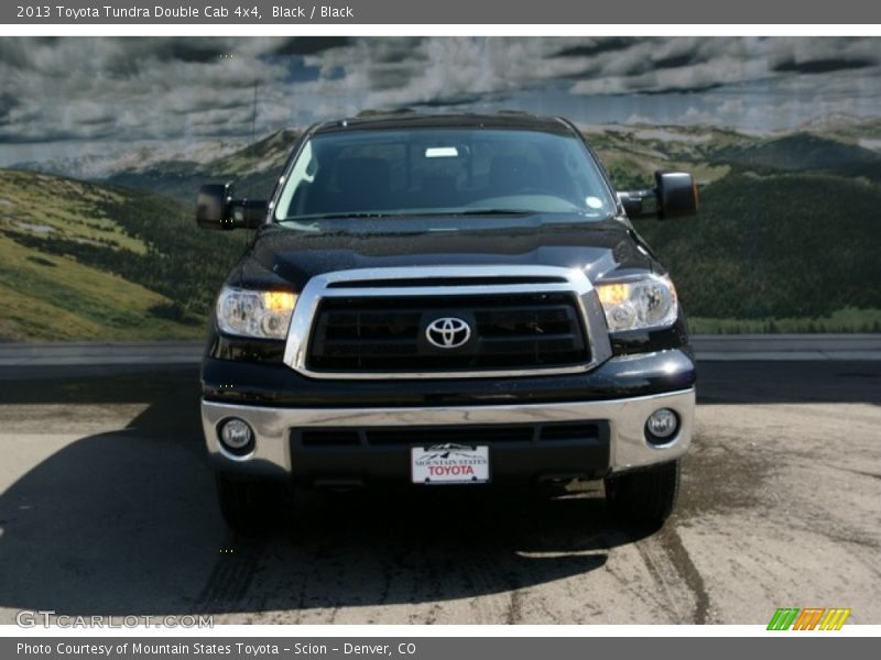 Black / Black 2013 Toyota Tundra Double Cab 4x4