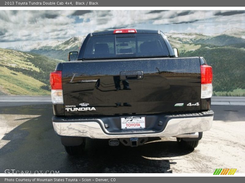 Black / Black 2013 Toyota Tundra Double Cab 4x4