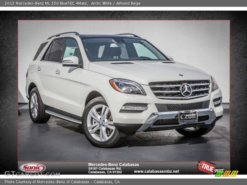 Arctic White / Almond Beige 2013 Mercedes-Benz ML 350 BlueTEC 4Matic