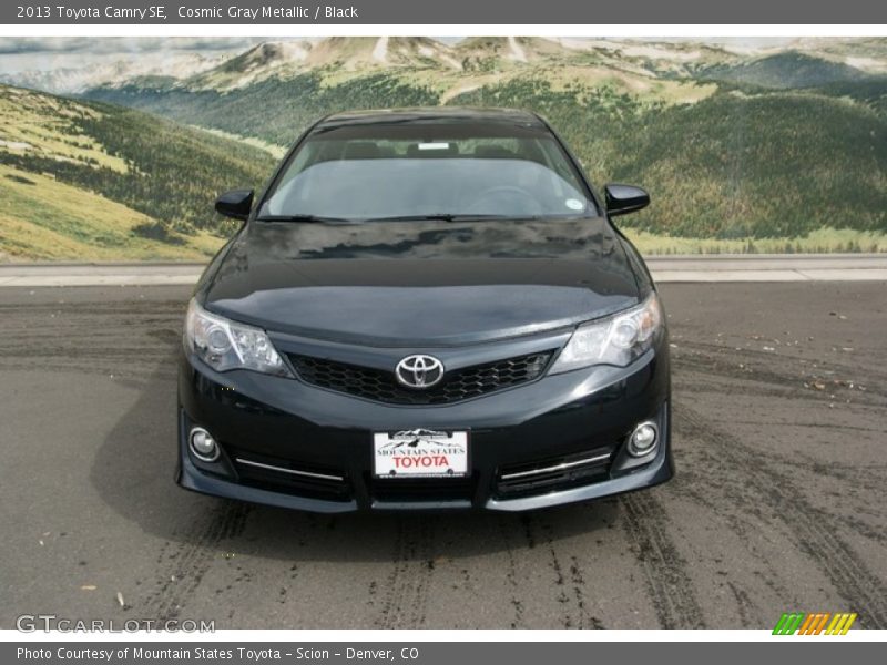 Cosmic Gray Metallic / Black 2013 Toyota Camry SE