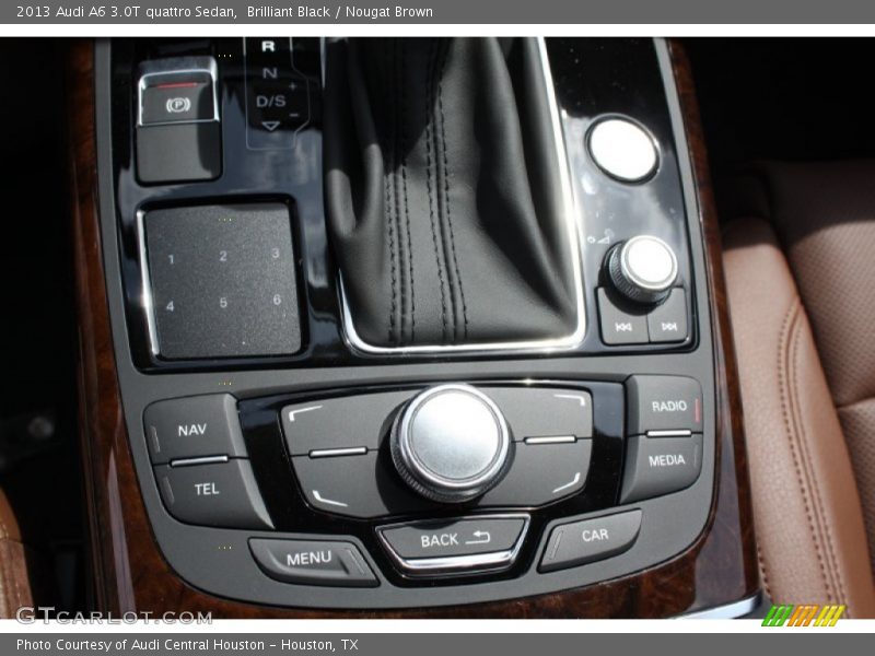 Brilliant Black / Nougat Brown 2013 Audi A6 3.0T quattro Sedan
