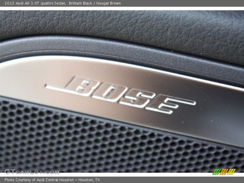 Brilliant Black / Nougat Brown 2013 Audi A6 3.0T quattro Sedan