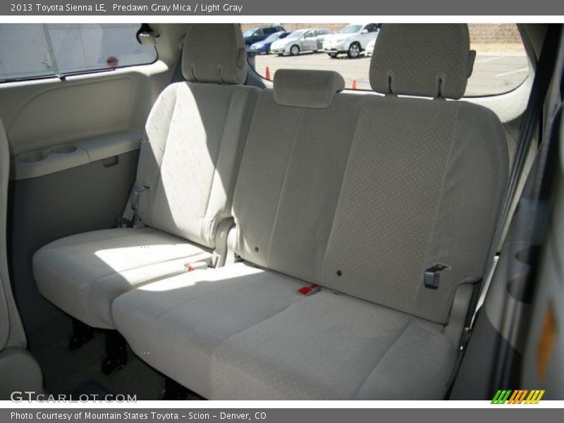 Predawn Gray Mica / Light Gray 2013 Toyota Sienna LE