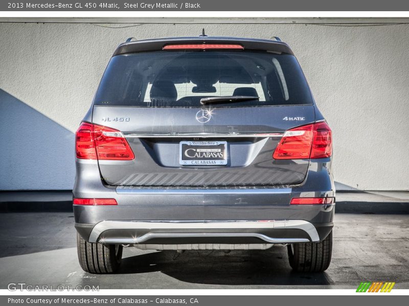 Steel Grey Metallic / Black 2013 Mercedes-Benz GL 450 4Matic