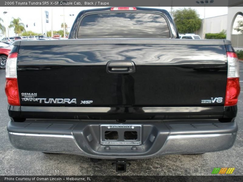 Black / Taupe 2006 Toyota Tundra SR5 X-SP Double Cab