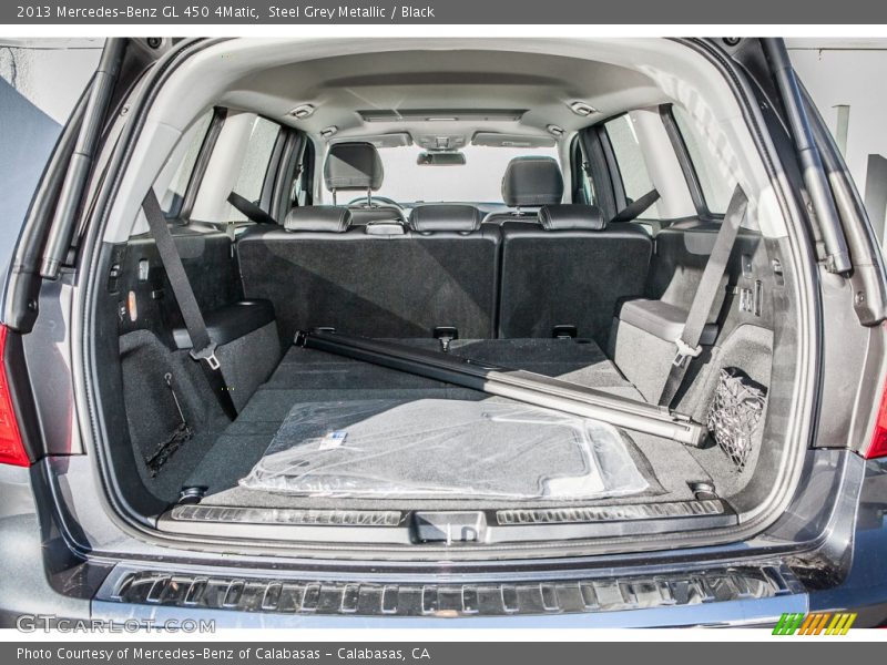 Steel Grey Metallic / Black 2013 Mercedes-Benz GL 450 4Matic
