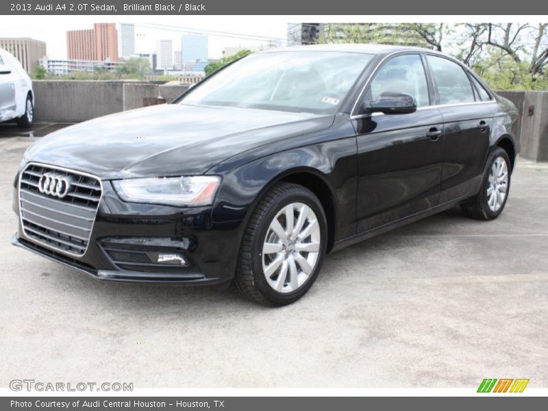 Brilliant Black / Black 2013 Audi A4 2.0T Sedan