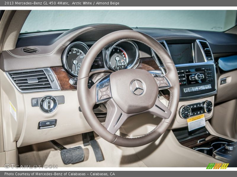 Arctic White / Almond Beige 2013 Mercedes-Benz GL 450 4Matic