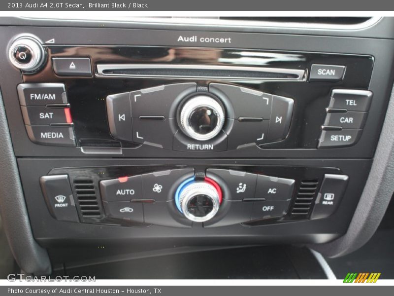 Controls of 2013 A4 2.0T Sedan
