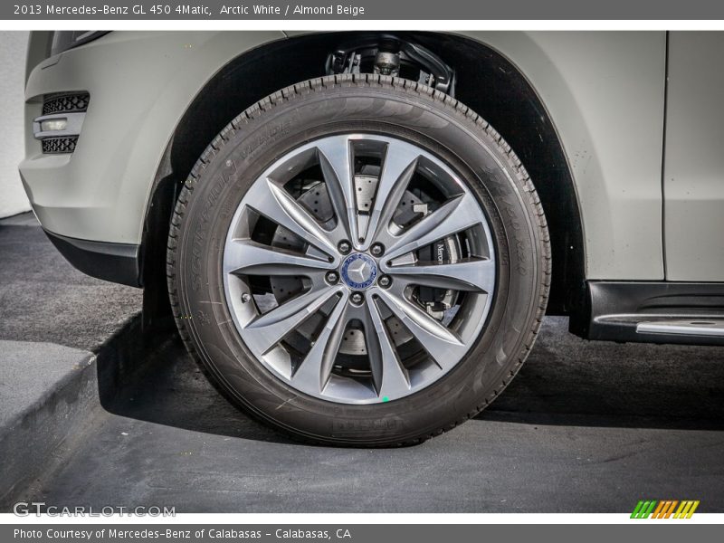 Arctic White / Almond Beige 2013 Mercedes-Benz GL 450 4Matic