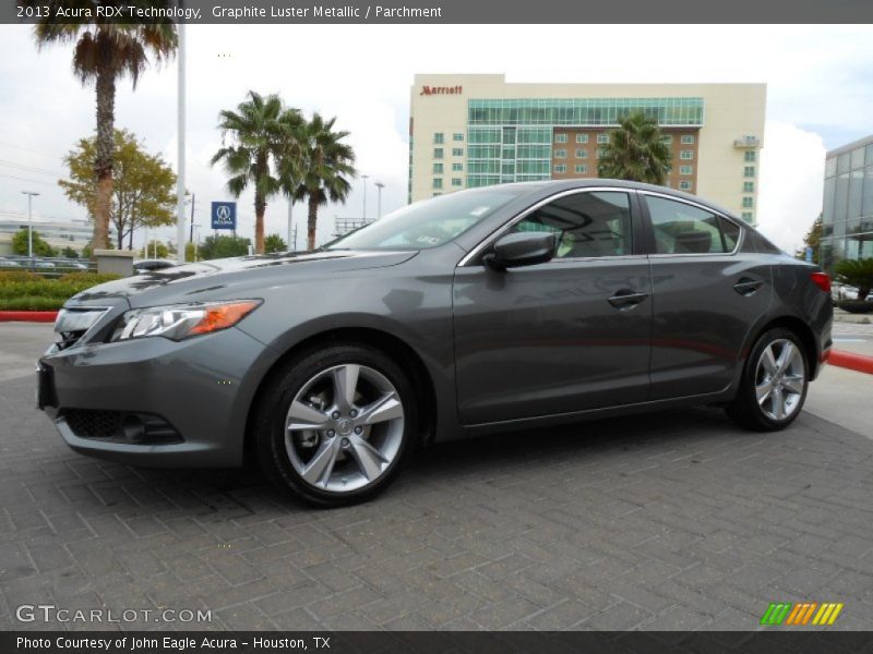 Graphite Luster Metallic / Parchment 2013 Acura RDX Technology