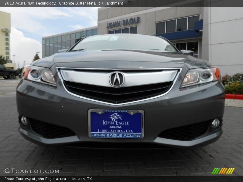 Graphite Luster Metallic / Parchment 2013 Acura RDX Technology
