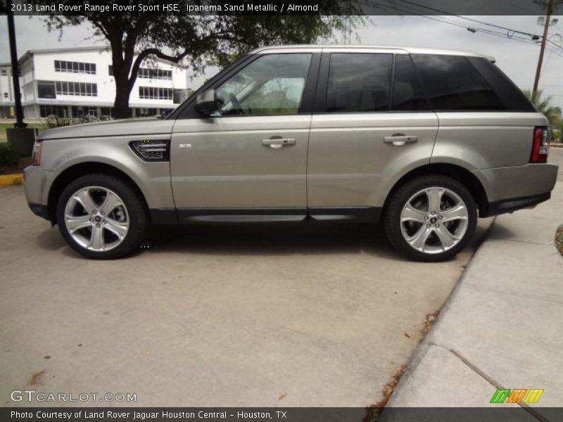 Ipanema Sand Metallic / Almond 2013 Land Rover Range Rover Sport HSE