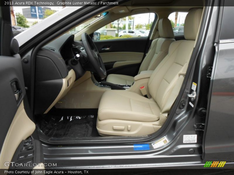 Graphite Luster Metallic / Parchment 2013 Acura RDX Technology
