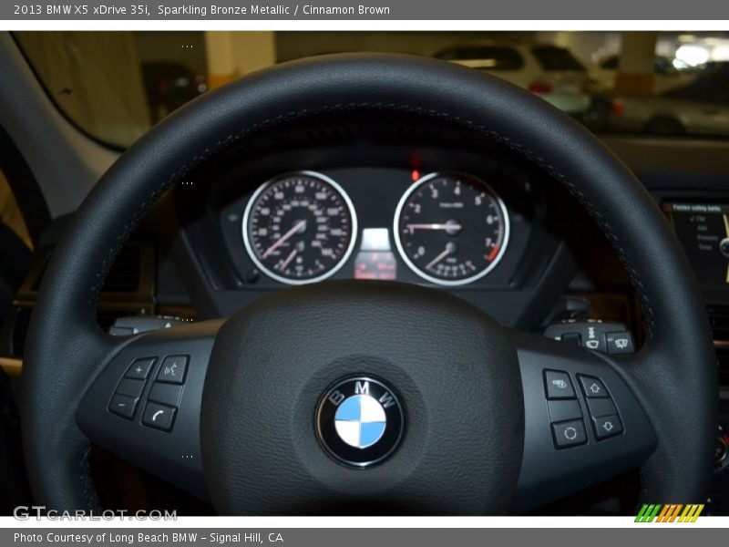 Sparkling Bronze Metallic / Cinnamon Brown 2013 BMW X5 xDrive 35i