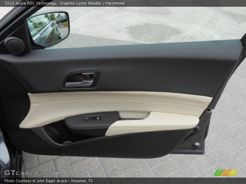 Graphite Luster Metallic / Parchment 2013 Acura RDX Technology