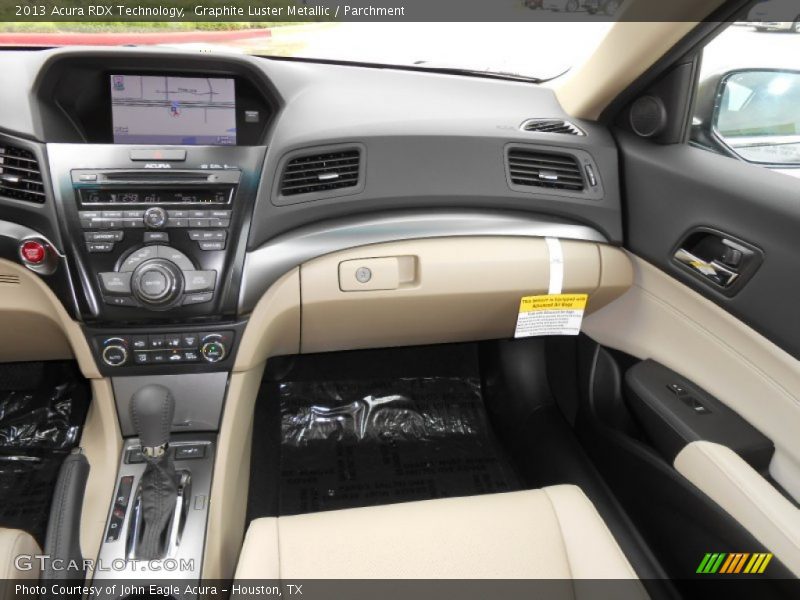Graphite Luster Metallic / Parchment 2013 Acura RDX Technology