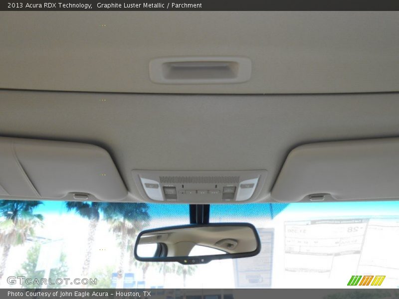 Graphite Luster Metallic / Parchment 2013 Acura RDX Technology