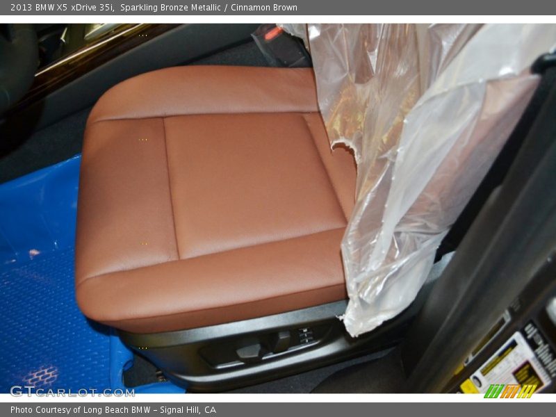 Sparkling Bronze Metallic / Cinnamon Brown 2013 BMW X5 xDrive 35i