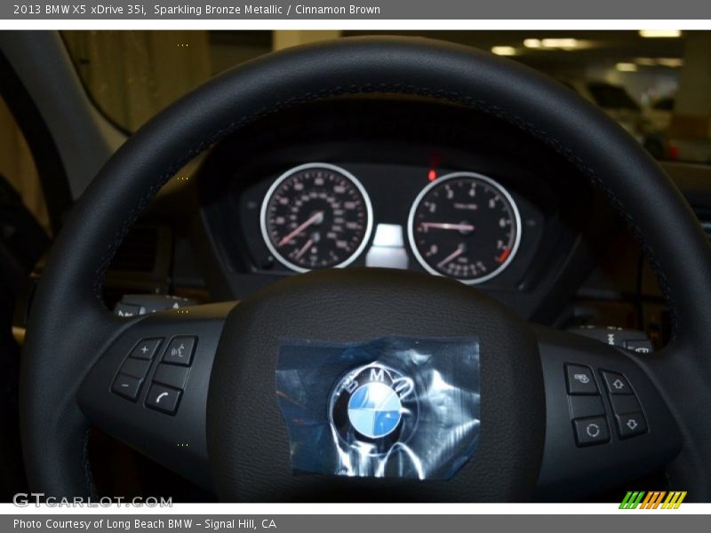 Sparkling Bronze Metallic / Cinnamon Brown 2013 BMW X5 xDrive 35i