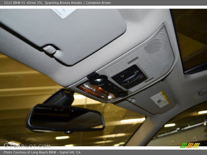 Sparkling Bronze Metallic / Cinnamon Brown 2013 BMW X5 xDrive 35i