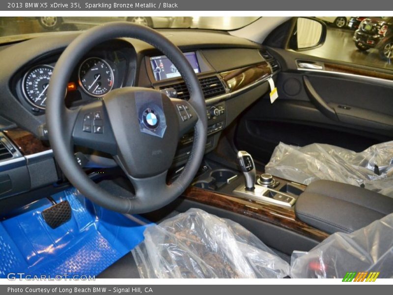 Sparkling Bronze Metallic / Black 2013 BMW X5 xDrive 35i