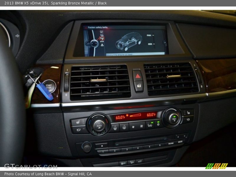 Sparkling Bronze Metallic / Black 2013 BMW X5 xDrive 35i