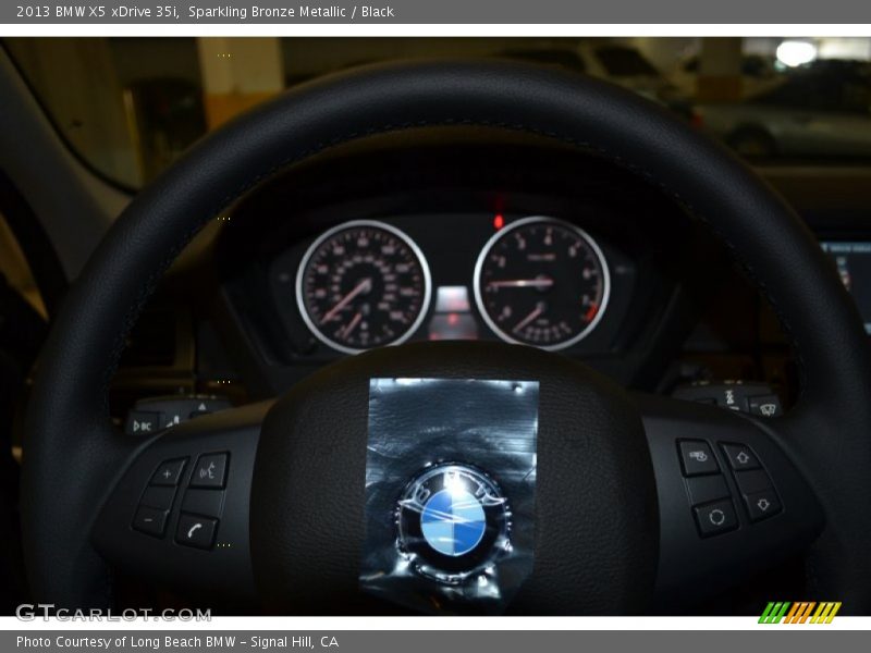 Sparkling Bronze Metallic / Black 2013 BMW X5 xDrive 35i