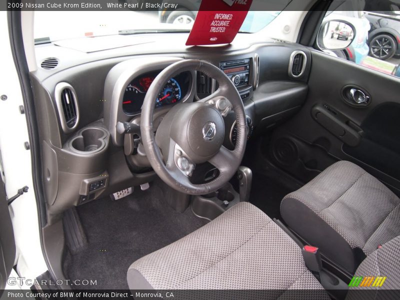 Black/Gray Interior - 2009 Cube Krom Edition 