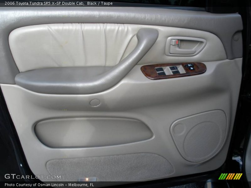 Black / Taupe 2006 Toyota Tundra SR5 X-SP Double Cab
