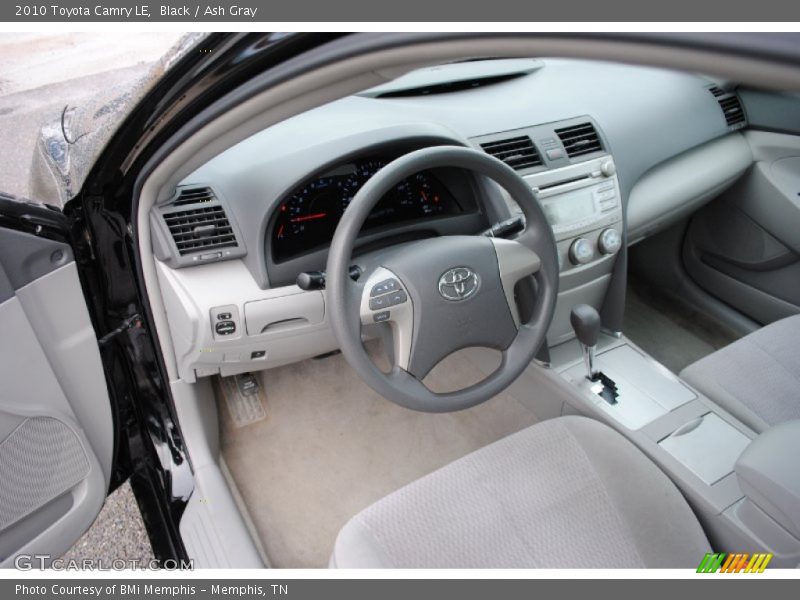Black / Ash Gray 2010 Toyota Camry LE